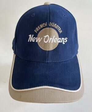 New Orleans French Quarter Hat Adult Adjustable Cap NWOT Magic Headwear